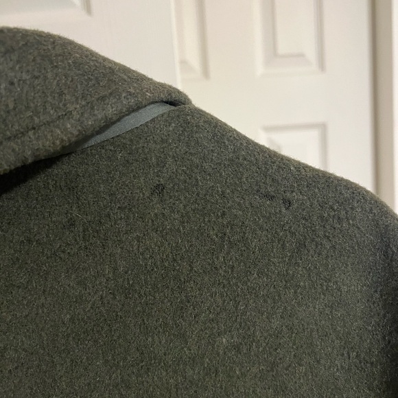 Reformation Olive Green wool coat - Picture 4 of 5